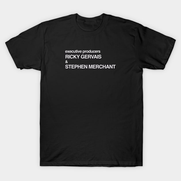 The Office (US) | Executive Producers Ricky Gervais & Stephen Merchant T-Shirt by directees